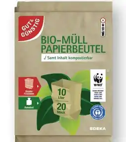 Edeka Gut & Günstig Bio-Müll Papierbeutel Angebot