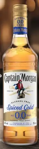 REWE Captain Morgan Spiced Gold Alkohol Free Angebot