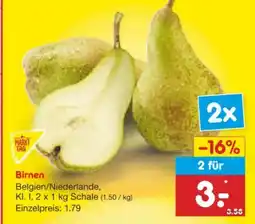 Netto Marken-Discount MarktTag Birnen Angebot