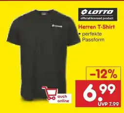 Netto Marken-Discount Lotto Herren-T-Shirts Angebot