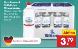 Netto Marken-Discount Fürst Bismarck Mineralwasser Angebot