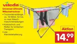 Netto Marken-Discount Vileda Universal Ultimate Wäschetrockner Angebot