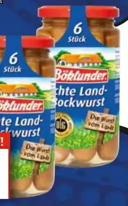 EDEKA Bandelt Böklunder Echte Land-Bockwurst Angebot
