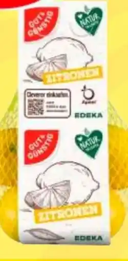 Edeka Frischemarkt Gut & Günstig Zitronen Angebot