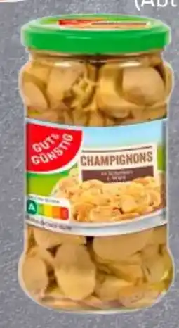 Edeka Gut & Günstig Champignons 1. Wahl Angebot