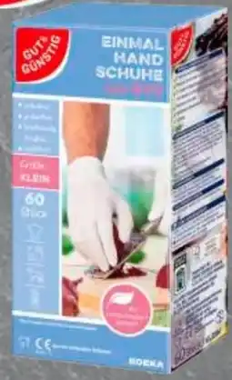 Edeka Gut & Günstig Einmalhandschuhe Angebot