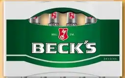 REWE Beck's Pils Angebot