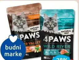 Budni 4Paws Katzennahrung Angebot