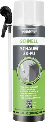 Globus Baumarkt Primaster Schnell Schaum 2K-PU Angebot