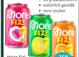 Budni More Nutrition Fizi Ballaststoff-Limo Angebot