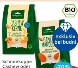 Budni Schneekoppe Bio Ganze Mandeln Angebot