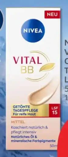 Budni Nivea Vital BB Getönte Tagespflege LSF 15 Angebot