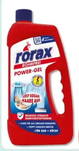 Budni Rorax Rohrfrei Power-Gel Angebot