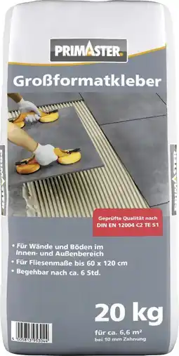 Globus Baumarkt Primaster Großformatkleber Angebot