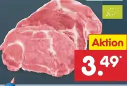 Netto Marken-Discount BioBio Bio-Schweinenackensteaks Angebot