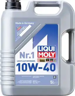 Globus Baumarkt Liqui Moly Leichtlauf Motorenöl Nr. 1 10W40 Angebot
