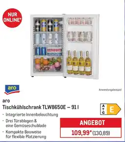METRO aro Tischkühlschrank TLW8650E - 91L Angebot
