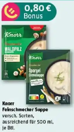 REWE Knorr Feinschmecker Suppe Angebot
