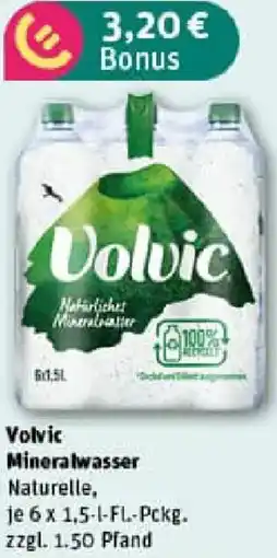 REWE Volvic Mineralwasser Angebot