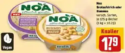REWE Noa Brotaufstrich oder Hummus Angebot