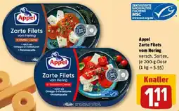 REWE Appel Zarte Filets vom Hering Angebot