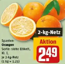 REWE Orangen Angebot