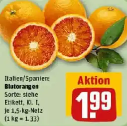 REWE Blutorangen Angebot