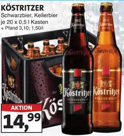 Lösch Depot KÖSTRITZER Schwarzbier, Kellerbier Angebot