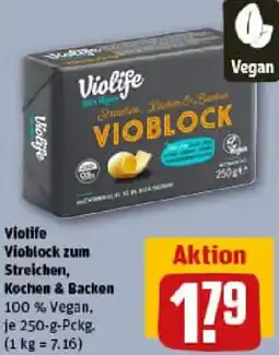 REWE Violife Vioblock zum Streichen, Kochen & Backen Angebot