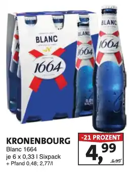 Lösch Depot KRONENBOURG Blanc 1664 Angebot