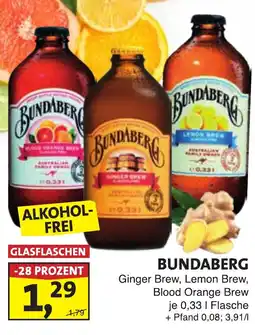 Lösch Depot BUNDABERG Ginger Brew, Lemon Brew, Blood Orange Brew Angebot