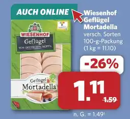 Combi Wiesenhof geflügel mortadella Angebot