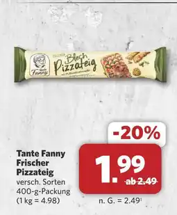 Combi Tante fanny frischer pizzateig Angebot