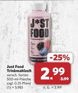 Combi Just food trinkmahlzeit Angebot