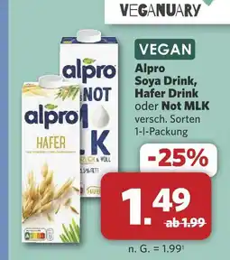 Combi Alpro soya drink Angebot