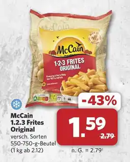 Combi Mccain 1.2.3 frites original Angebot