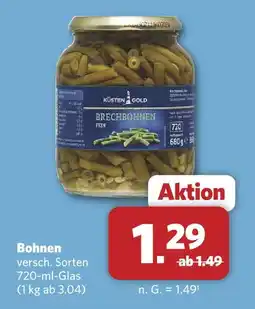 Combi Küsten gold brechbohnen fein Angebot
