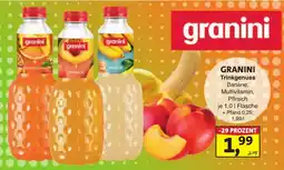 Lösch Depot GRANINI Trinkgenuss Banane, Multivitamin, Pfirsich Angebot