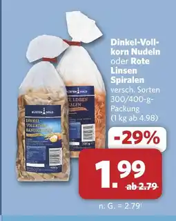 Combi Küsten gold dinkel-vollkorn nudeln Angebot
