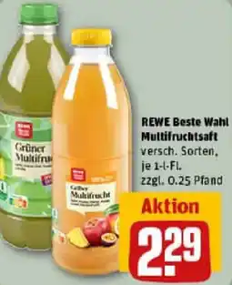 REWE REWE Beste Wahl Multifruchtsaft Angebot