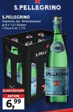 Lösch Depot S.PELLEGRINO Suprema, ital. Mineralwasser Angebot