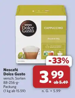 Combi Nescafé dolce gusto cappuccino Angebot