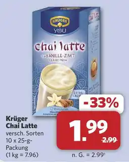 Combi Krüger chai latte Angebot