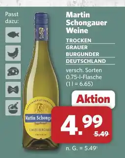 Combi Martin schongauer grauer burgunder trocken Angebot