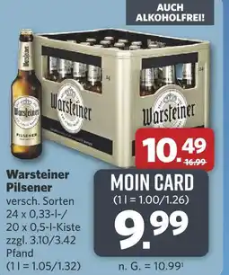 Combi Warsteiner pilsener Angebot