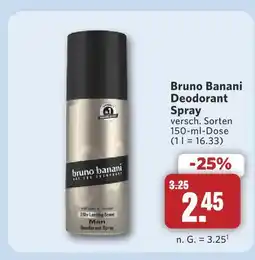 Combi Bruno banani deodorant spray Angebot