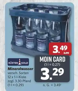 Combi Küsten gold mineralwasser Angebot