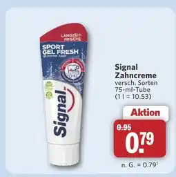 Combi Signal zahncreme Angebot