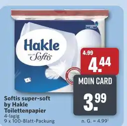 Combi Hakle softis super-soft toilettenpapier Angebot