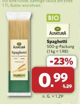 Combi Alnatura spaghetti Angebot